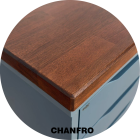 Kit Setup Pro tampo madeira maci&ccedil;a Eucalipto